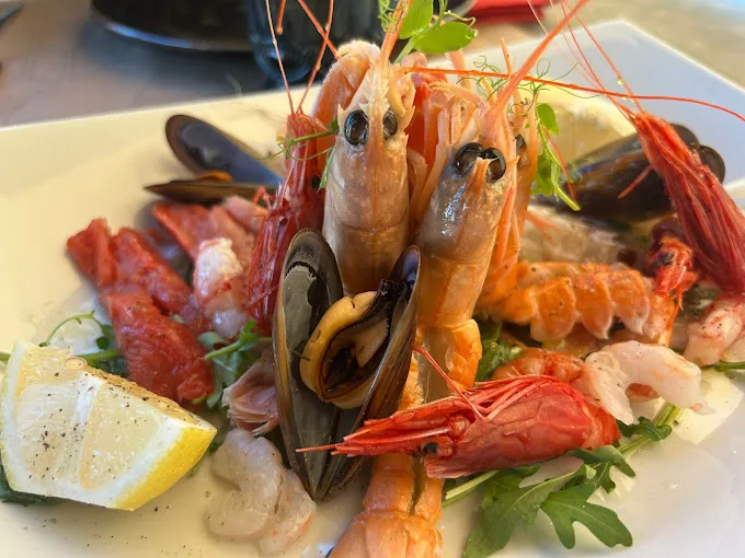 Piatto di frutti di mare